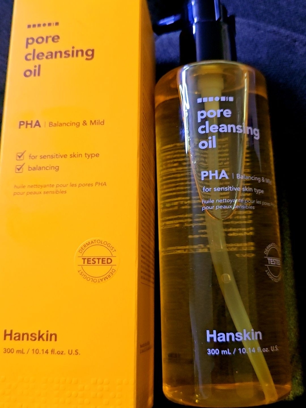 Pore Cleansing Oil PHA - Gentle Yellow Cleansing Oil for Sensitive Skin